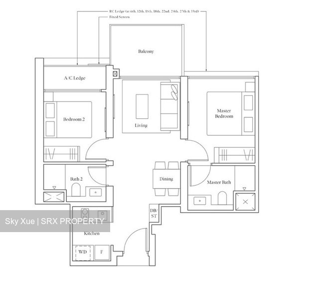 Avenue South Residence (D3), Apartment #554157231